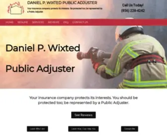 Newjerseypublicadjuster.com(Your Insurance company protects its interests) Screenshot