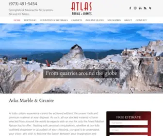 Newjerseystone.com(Atlas Marble and Granite) Screenshot