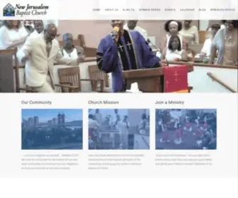 Newjerusalembc.org(New Jerusalem Baptist Church) Screenshot