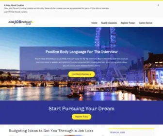 Newjobpursuit.co.uk(New Job Pursuit) Screenshot