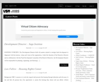 Newjobvacancies.org(USA Jobs) Screenshot