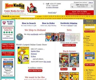 Newkadia.com(Buy Marvel & DC Comic Books Online. New customers Save up to 25% use code) Screenshot