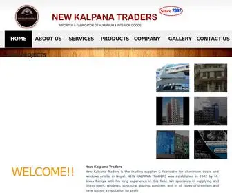 Newkalpanatraders.com.np(New Kalpana Traders Home) Screenshot