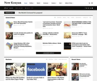 Newkenyan.com(New Kenyan) Screenshot