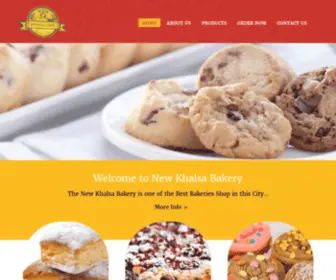 Newkhalsabakery.com(Just another WordPress site) Screenshot