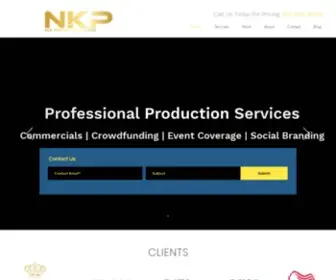 Newkingdomproductions.com(Video Production Company in Los Angele) Screenshot