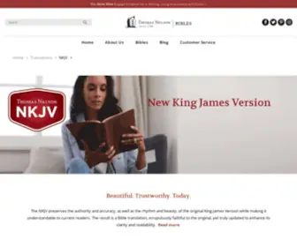 Newkingjamesversion.com(New King James Version Bible) Screenshot