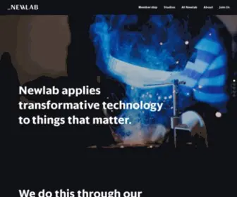 Newlab.com(Newlab – Home) Screenshot