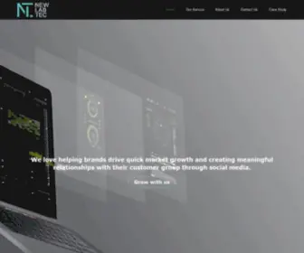 Newlabtec.com(Home) Screenshot