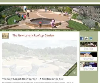 Newlanarkroofgarden.co.uk(The New Lanark Rooftop Garden) Screenshot