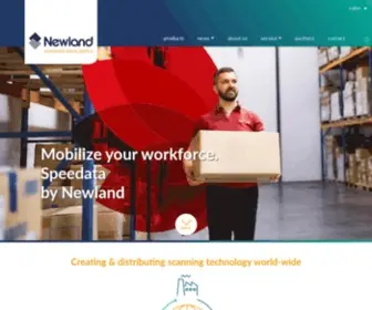 Newland-ID.com(As the #4 AIDC manufacturer worldwide) Screenshot
