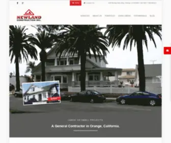 Newlandconstruction.com(Home Newland Construction) Screenshot