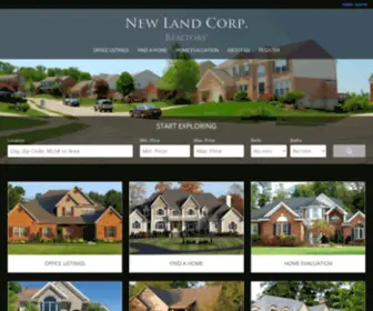 Newlandcorp.com(New Land Corp) Screenshot