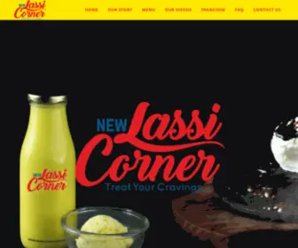 Newlassicorner.com(New Lassi Corner) Screenshot