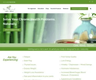 Newleafhealthandwellness.com(Get Instant Access Now) Screenshot