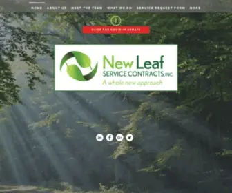 Newleafsc.net(New Leaf Service Contracts) Screenshot
