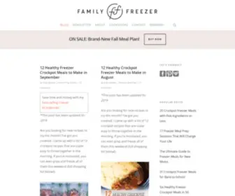Newleafwellness.biz(The Family Freezer) Screenshot