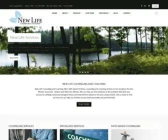 Newlife-Counseling.com(New Life Counseling) Screenshot