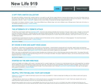 Newlife919.com(New Life 919) Screenshot