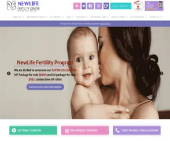 Newlifefertility.com(NewLife Fertility) Screenshot