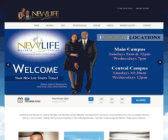 Newlifeindy.org(A Local Church with a Global Vision) Screenshot