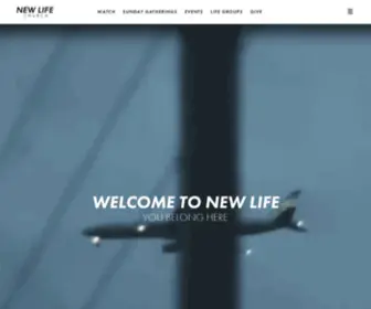 Newlifeinfo.com(NEW LIFE CHURCH) Screenshot