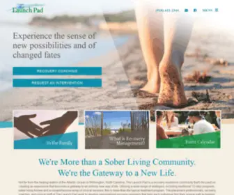Newlifelaunchpad.com(Wilmington NC Substance Abuse Treatment Center) Screenshot