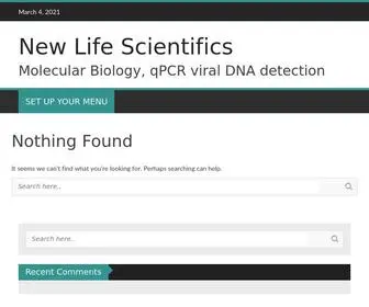 Newlifesci.com(Molecular Biology) Screenshot