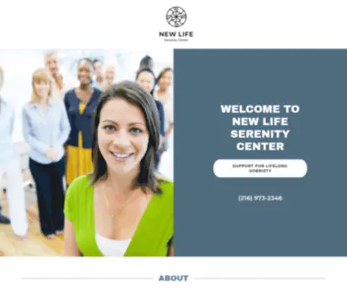 Newlifeserenity.com(New Life Serenity Center) Screenshot