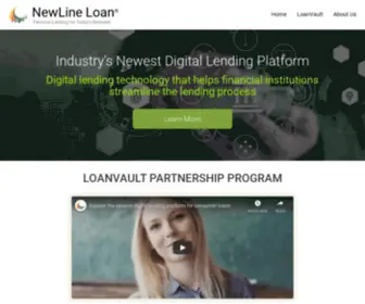 Newlineloan.com(Newline Loan) Screenshot