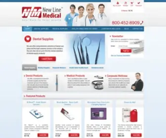 Newlinemedical.com(New Line Medical) Screenshot