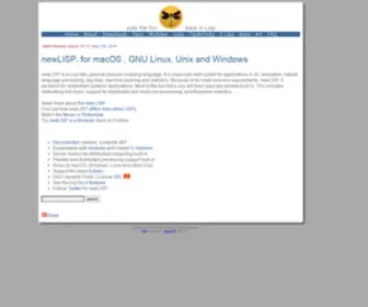 Newlisp.org(NewLISP) Screenshot