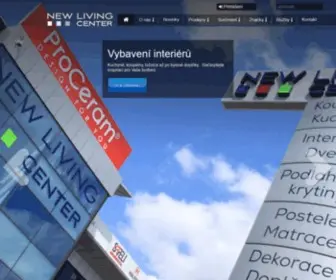 Newlivingcenter.cz(New Living Center) Screenshot