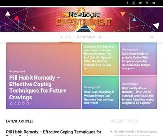 Newlogicentertainment.com(My WordPress Blog) Screenshot