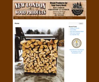 Newlondonwood.com(New London Wood Products) Screenshot