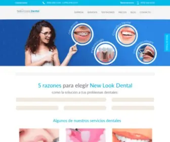 Newlookdentalcancun.com(Clínica Dental) Screenshot
