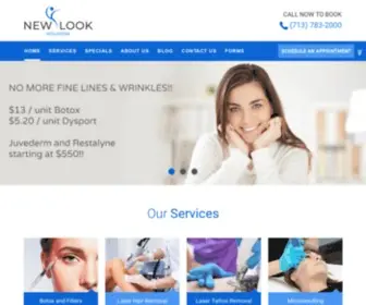 Newlookhouston.com(New Look in Houston) Screenshot