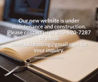 Newlookmobileblasting.com(New Look Mobile Blasting and Refinishing) Screenshot