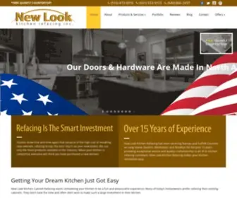 Newlookrefacing.com(Kitchen Cabinet Refacing) Screenshot