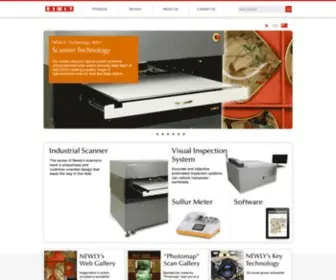 Newly.co.jp(スキャナーメーカー ニューリー株式会社) Screenshot