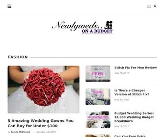 Newlywedsonabudget.com(Newlyweds on a Budget) Screenshot
