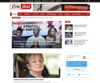 Newmail-NG.com(New Mail Nigeria) Screenshot