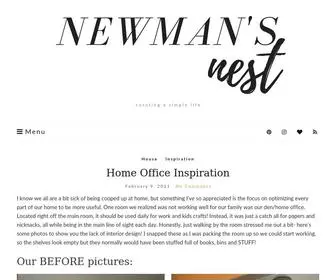 Newmans-Nest.com(Newman's Nest) Screenshot