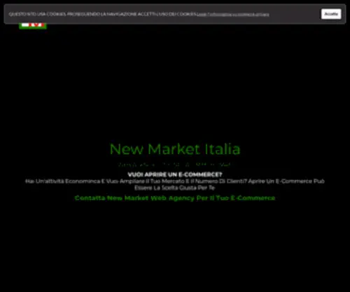 Newmarket.it(New Market Italia Web Agency) Screenshot