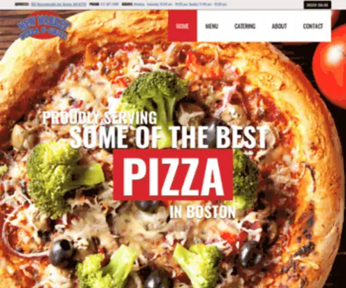 Newmarketpizza.com(New Market Pizza) Screenshot
