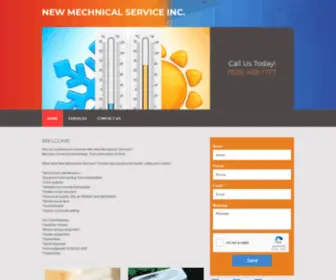 Newmechanicalservicesinc.com(New Mechnical Service Inc) Screenshot