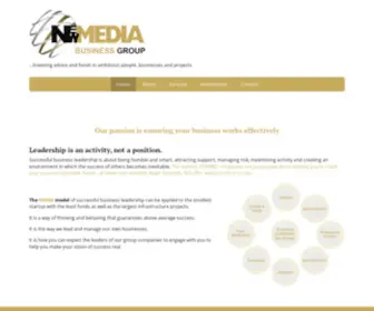 Newmedia-Group.com(New Media Business Group) Screenshot