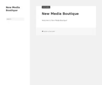 Newmediaboutique.com(Web Design Company) Screenshot