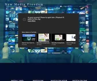 Newmediafreedom.com(New Media Freedom) Screenshot