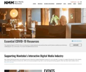 Newmediamanitoba.com(New Media Manitoba) Screenshot